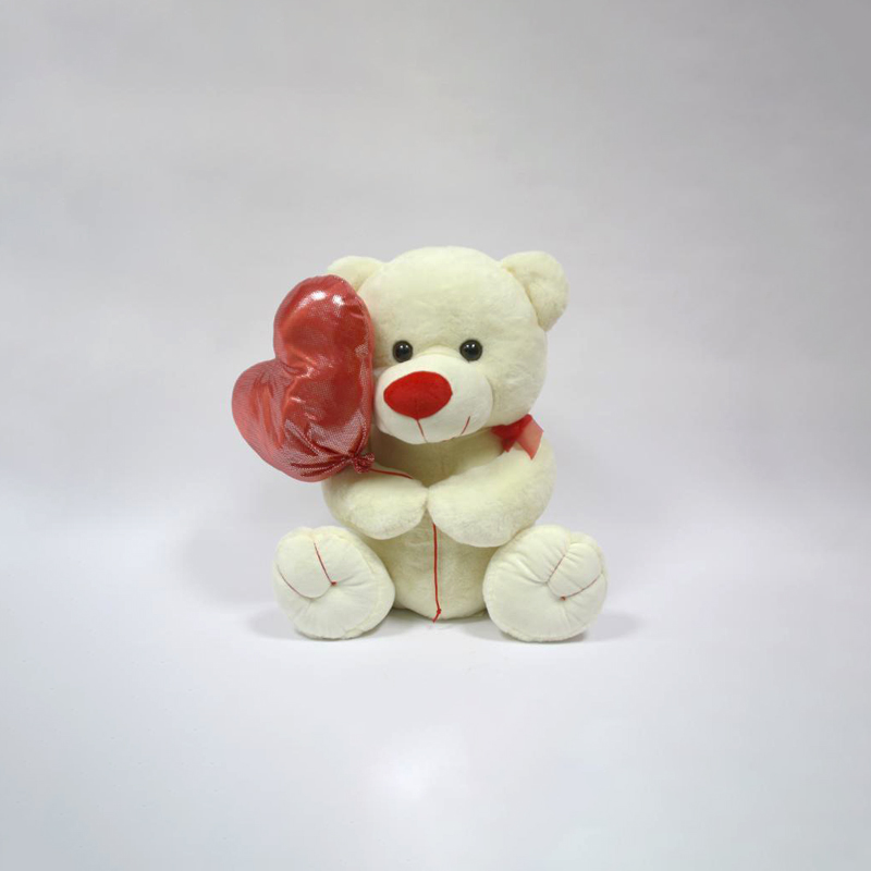 Urso de Peluche Bal&atilde;o 25cm